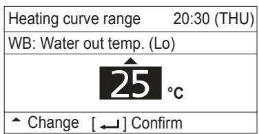 PANASONIC S80MW1E5 - Heating curve range - 3