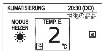 PANASONIC S80MW1E5 - Eingestellte Temperatur - 1