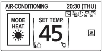 PANASONIC S80MW1E5 - Stel de temperatuur in - 4