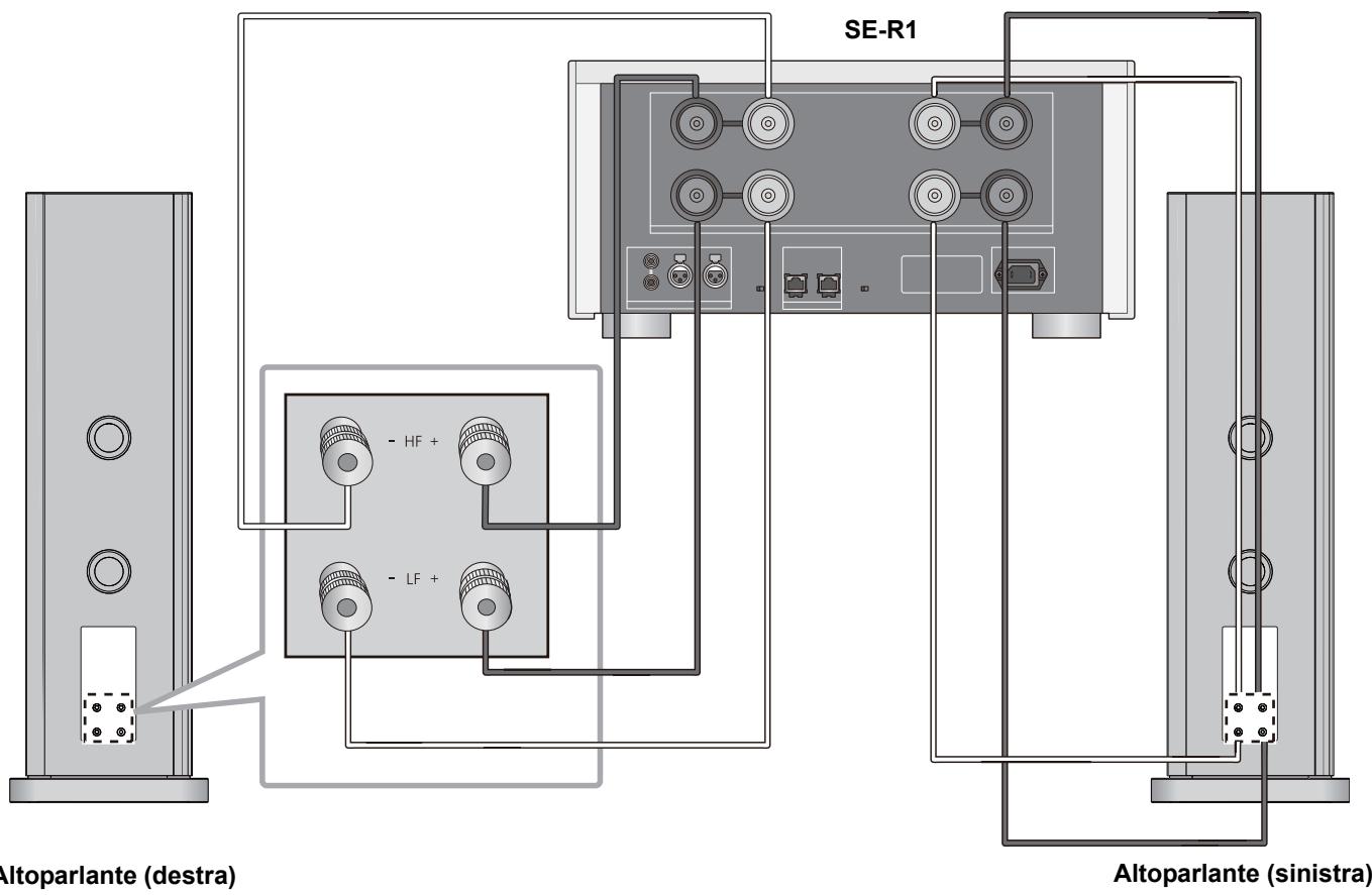 PANASONIC SB-R1-E - ■ Connessione bi-wiring - 1