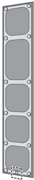 PANASONIC SB-R1-E - Anbringen der Lautsprechernetze - 2