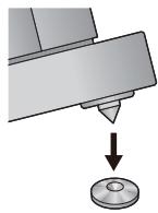 PANASONIC SB-R1-E - ■ Attaching the spikes - 2