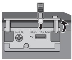 AUX IN DCOUT 5V 1.5A
