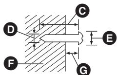 PANASONIC SC-HTB485EG - Inserire una vite all'interno del muro. - 1