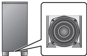 PANASONIC SC-HTB690EG - Wanner u de actieve subwoofer draagt - 1