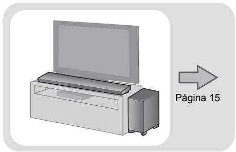 PANASONIC SC-HTB690EG - Cuando se coloca la unidad principal en un bastidor o una mesa - 1