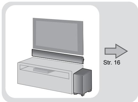 PANASONIC SC-HTB690EG - Mocowanie glówno urzadzenia do sciany - 1