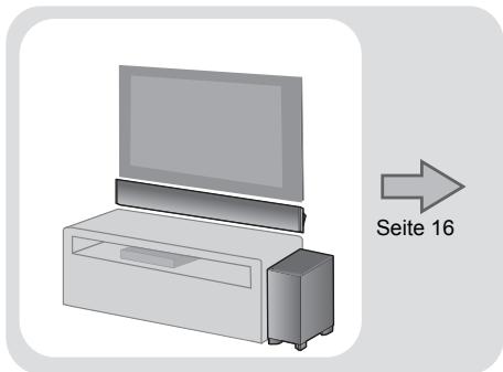 PANASONIC SC-HTB690EG - Be der Anbringung des Hauptgeräts an einer Wand - 1