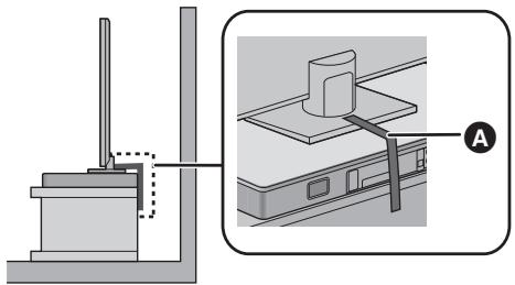PANASONIC SC-HTE200EG - Pour éviter le renversement - 1