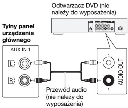 PANASONIC SC-MAX4000E - Korzystanie z wejścia dodatkowego (AUX) - 1