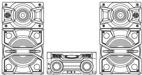 PANASONIC SC-MAX4000E - Placement of speakers - 1