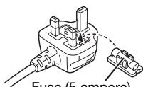 PANASONIC SC-MAX4000E - How to replace the fuse - 4