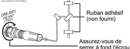 PANASONIC SC-PMX100BEG - Branchez l'antenne. - 2