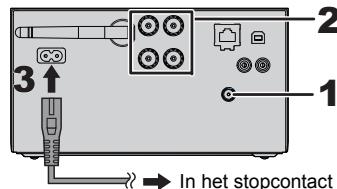 PANASONIC SC-PMX100EG - Alles aansluiten - 1