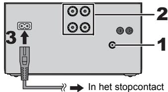 PANASONIC SC-PMX70EG - Alles aansluten - 1