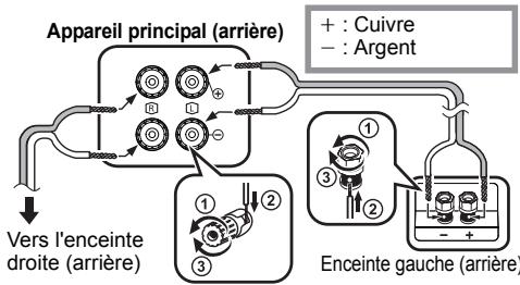 PANASONIC SC-PMX70EG - Raccorder les enceintes. - 1