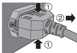 PANASONIC SE-R1-EB - Collegamento cavo di alimentazione CA - 2