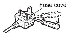 PANASONIC SE-R1-EB - How to replace the fuse - 2