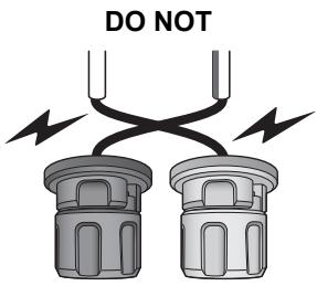 PANASONIC SE-R1-EB - Bi-wiring connection - 3