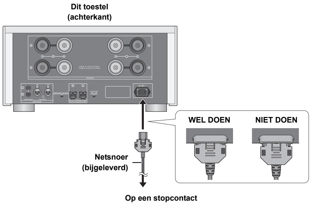 PANASONIC SE-R1-EG - ■ Afsluiten van de XLR-kabels - 2