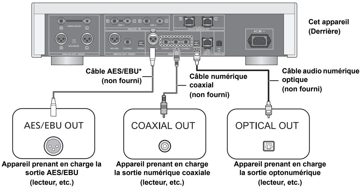 PANASONIC SU-R1EG - Branchement aux dispositifs de sortie audio numérique - 1
