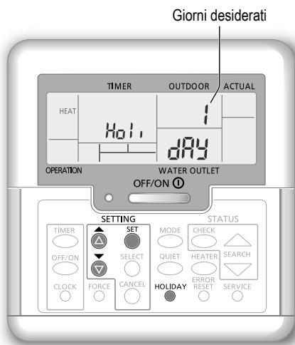 PANASONIC WH-MDC09G3E5 - Modalità vacanza - 1