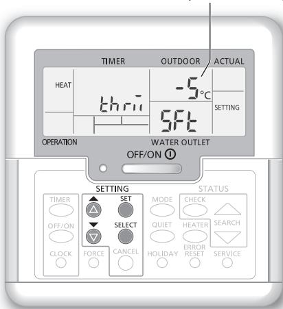 PANASONIC WH-MXC16G9E8 - Verschieben der Wasseraustritts-Solltemperatur - 2