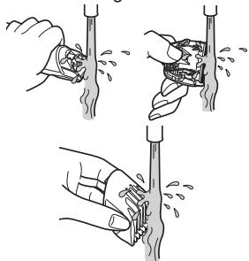 PANASONIC ER-GC71 - To remove heavy dirt - 1