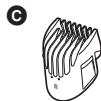 PANASONIC ER-GC71 - Parts identification - 3
