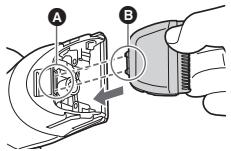 PANASONIC ER-GC71 - Remoção da lâmina - 2