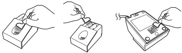 PANASONIC ER-GP22 - Reinigen des Netzadapters - 1