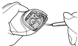 PANASONIC ER-GP22 - Remoção da lâmina - 3