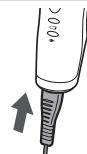 PANASONIC ER-GP80 - Charging without the charging stand - 1