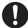 PANASONIC ER-GP80 - WARNING - 1