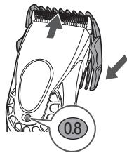 PANASONIC ER-GP80 - Utilisation des accessoires - 1
