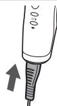 PANASONIC ER-GP80 - Recharge sans utilisation du socle de recharge - 1