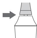PANASONIC EW-DL83 - Place the brush head firmly onto the toothbrush shaft. - 3