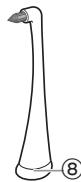 PANASONIC EW-DL83 - Identificacao das peças - 5