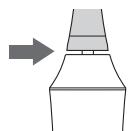 PANASONIC EW-DL83 - Posizione aCESSA da escova no cabo da escova de dentes com firmeza. - 2