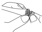 PANASONIC EW-DL83 - Wenn sich der Identifikationsring lost - 1