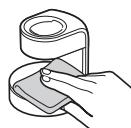 PANASONIC EW-DL83 - Limpieza del adaptor de CA y la base dearga - 2