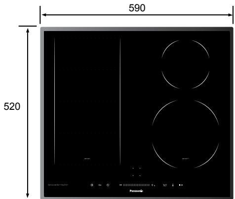 PANASONIC KYB626GL - Bedienfeld KY-B626SL / KY-B626GL / KY-B625GB - 10
