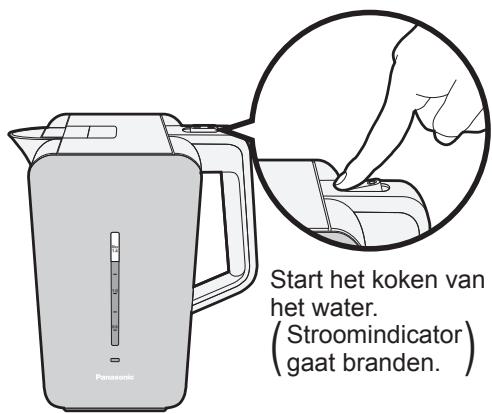 PANASONIC NCDK1CXC - Zet de stroomschakelaar aan. (Druk op "I") - 1