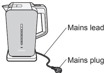 PANASONIC NCDK1CXC - WARNING - 1