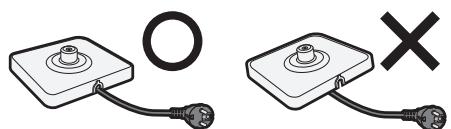 PANASONIC NCDK1CXC - Réglage de la longueur du cordon d'alimentation - 2