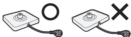 PANASONIC NCDK1CXC - Ajuste de la longitud del cable de alimentación - 2
