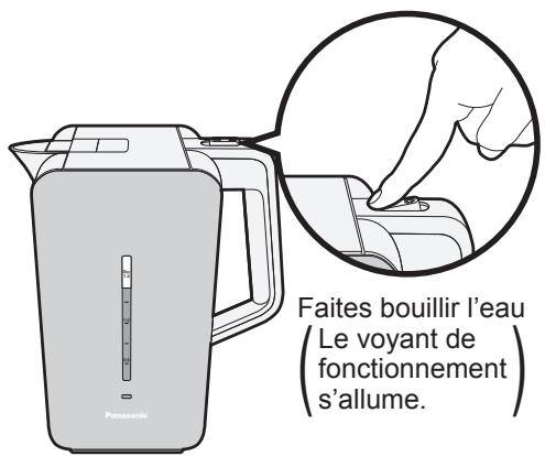 PANASONIC NCDK1CXC - Mettez l'interrupteur sur On. - 1