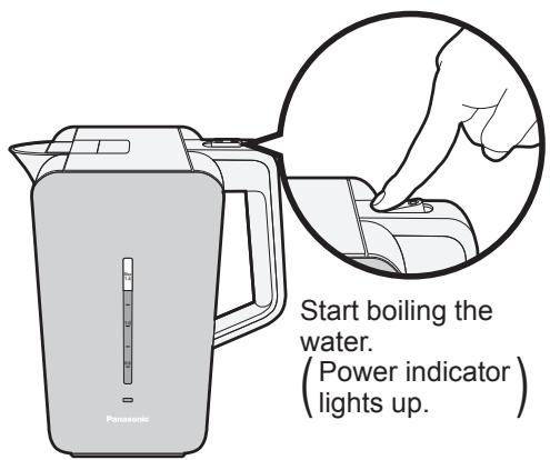 PANASONIC NCDK1CXC - Turn on the power switch. (Press “I”) - 1