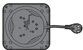 PANASONIC NCDK1CXC - Adjusting the length of the mains lead - 1