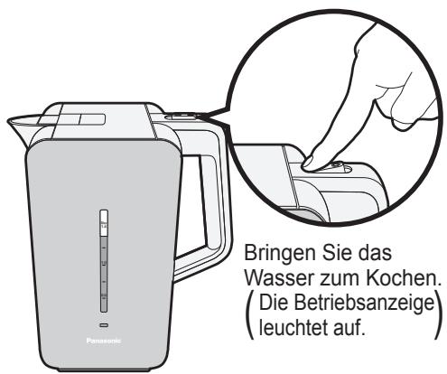 PANASONIC NCDK1CXC - Schalten Sie den Netzschalter ein. (Drucken Sie „I“) - 1